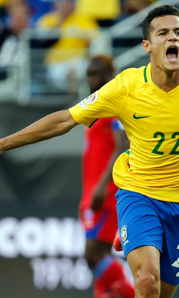 Philippe Coutinho is making his case to be Brazil's next star